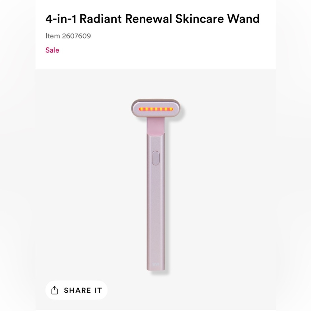 Sola Wand handheld LED device